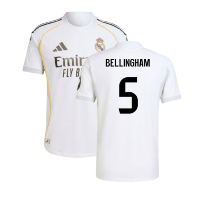 Maillot Real Madrid Domicile 2025/2026 – Bellingham 5
