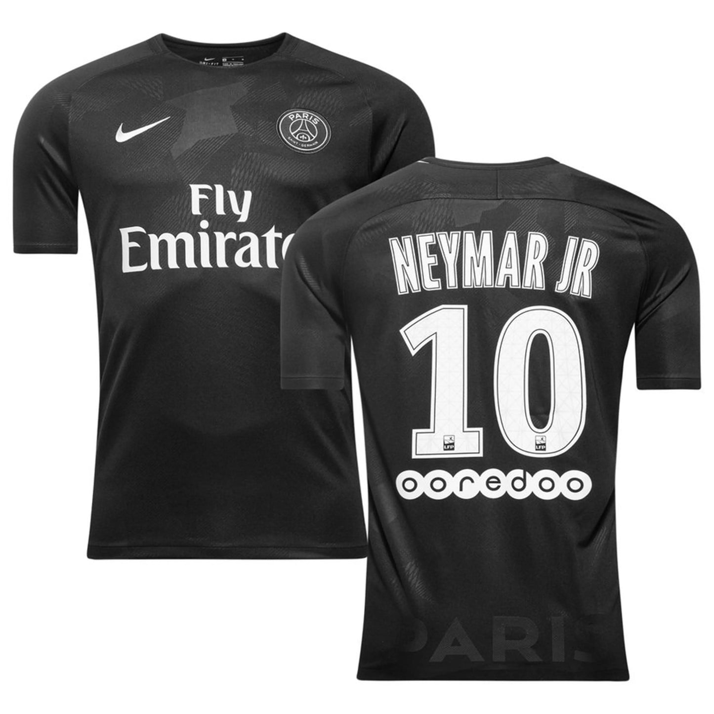 Maillot PSG third Neymar 2017/2018