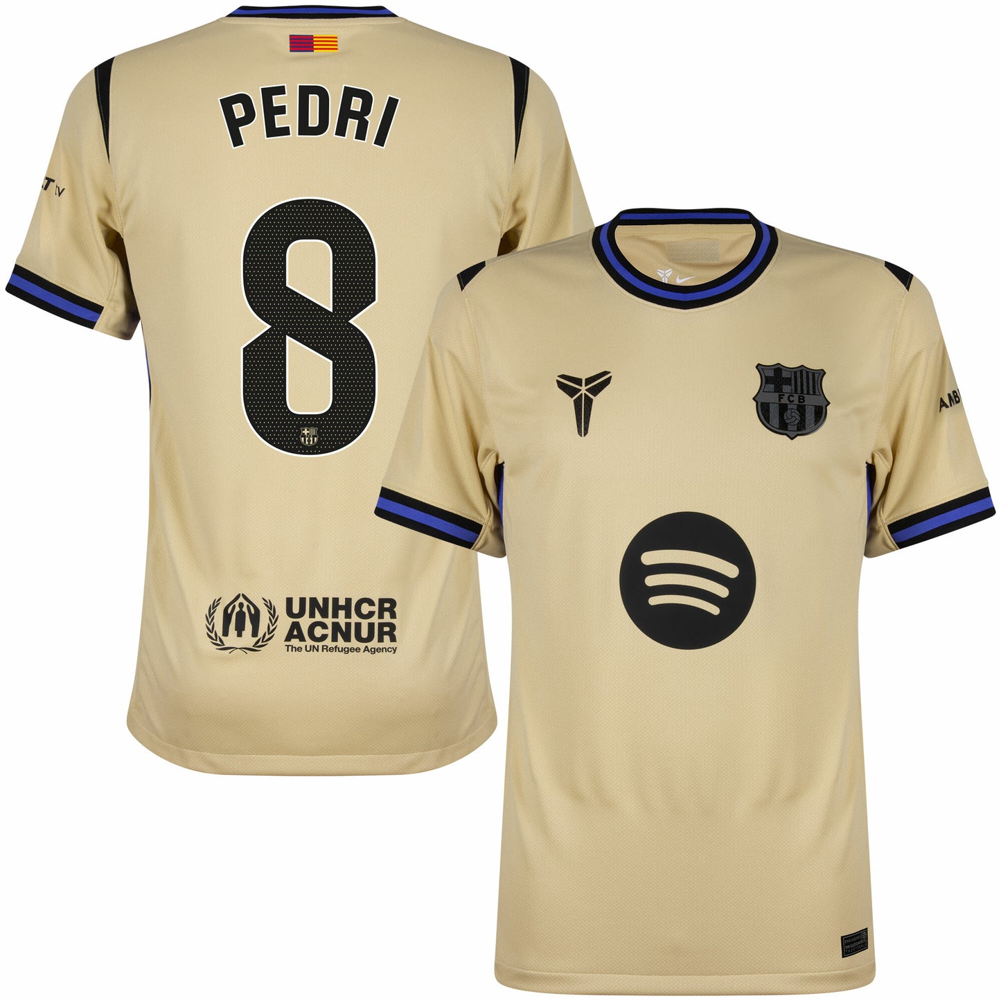 Nike Maillot Barcelone Pedri 8 Extérieur 2025-2026