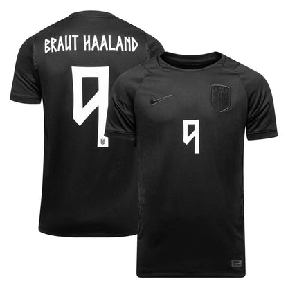 Norvège Maillot Extérieur Coupe du Monde 2026 BRAUT HAALAND 9