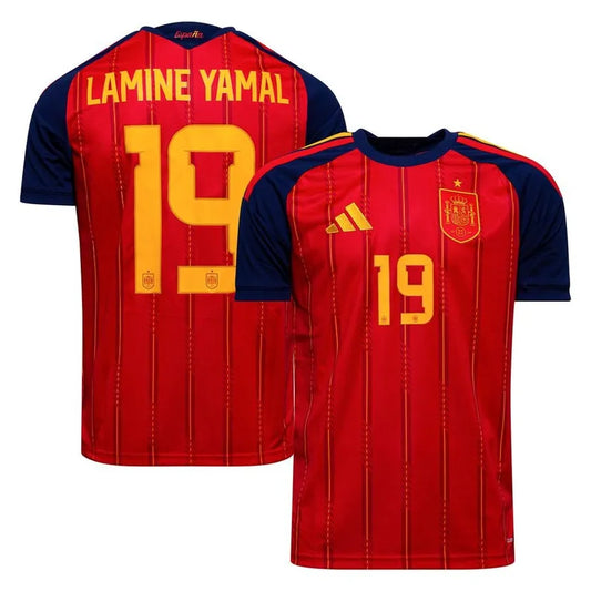 ESPAGNE MAILLOT DOMICILE COUPE DU MONDE 2026 LAMINE YAMAL 19