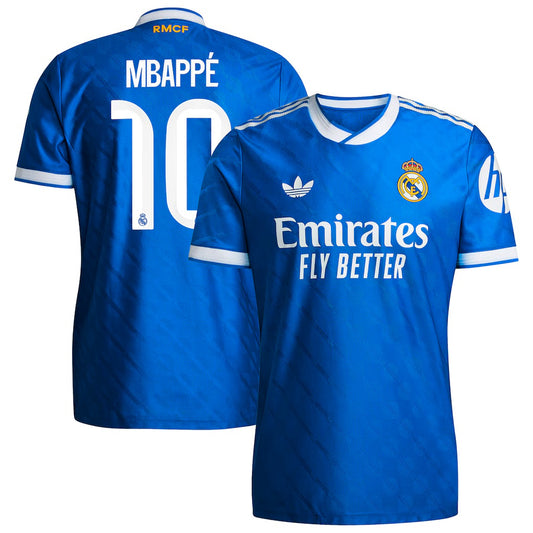 Maillot Third  Real Madrid adidas 25/26 avec flocage Mbappé 10
