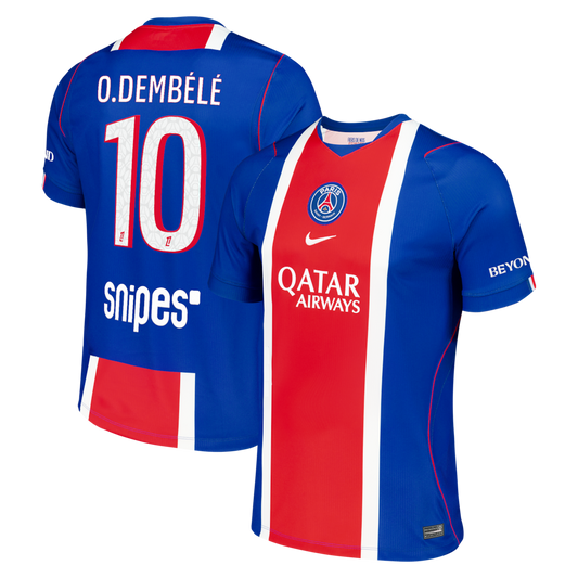 Maillot PSG Domicile 2026/2027 – Dembélé 10