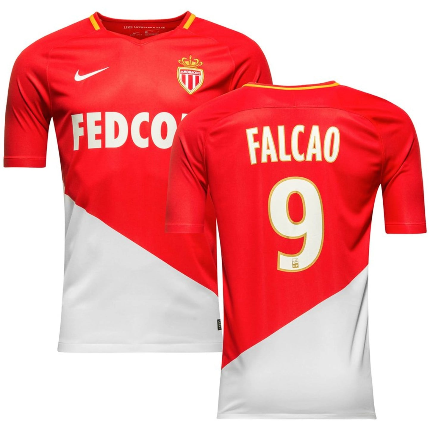 Maillot rétro Monaco Falcao 2017/2018