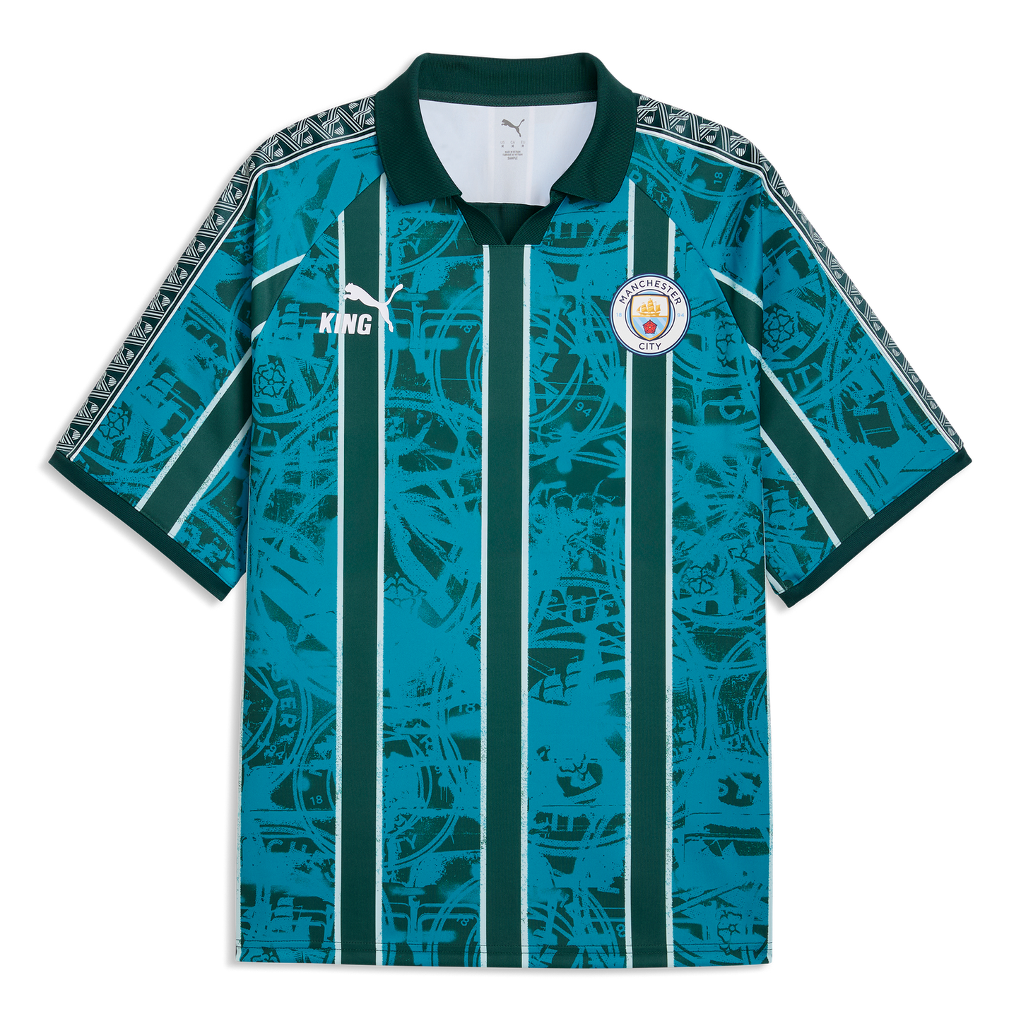 Maillot rétro Manchester City King