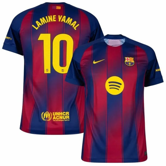 FC BARCELONE MAILLOT DOMICILE 2025/26 LAMINE YAMAL 10