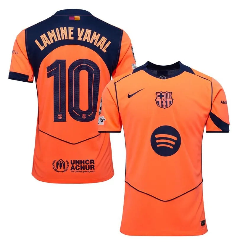 FC BARCELONE 3ÈME MAILLOT 2025/26 LAMINE YAMAL 10