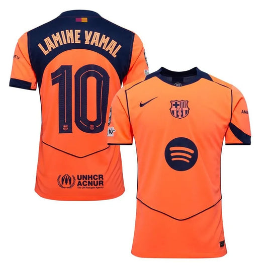 FC BARCELONE 3ÈME MAILLOT 2025/26 LAMINE YAMAL 10