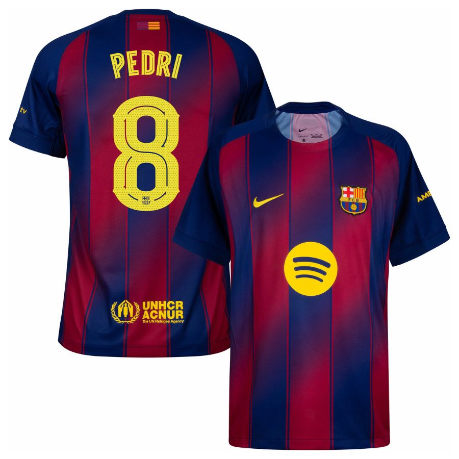FC BARCELONE MAILLOT DOMICILE 2025/26 PEDRI 8