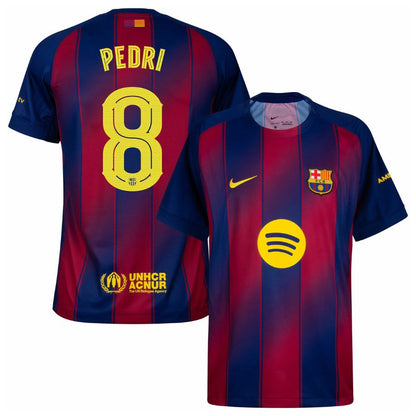 FC BARCELONE MAILLOT DOMICILE 2025/26 PEDRI 8