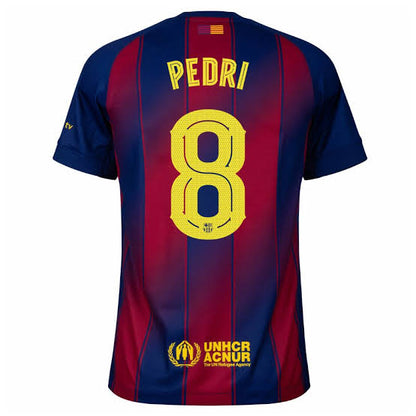 FC BARCELONE MAILLOT DOMICILE 2025/26 PEDRI 8