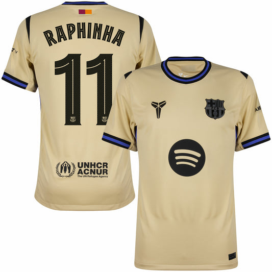 Nike Maillot Barcelone Raphinha 11 Extérieur 2025-2026